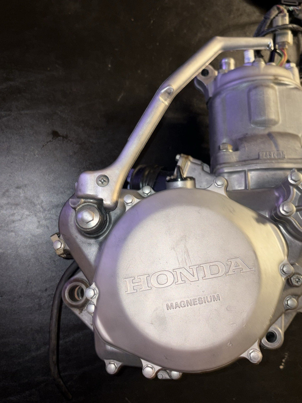 2002 Honda CR250R Complete Engine Motor Transmission Bottom Top Crank Case