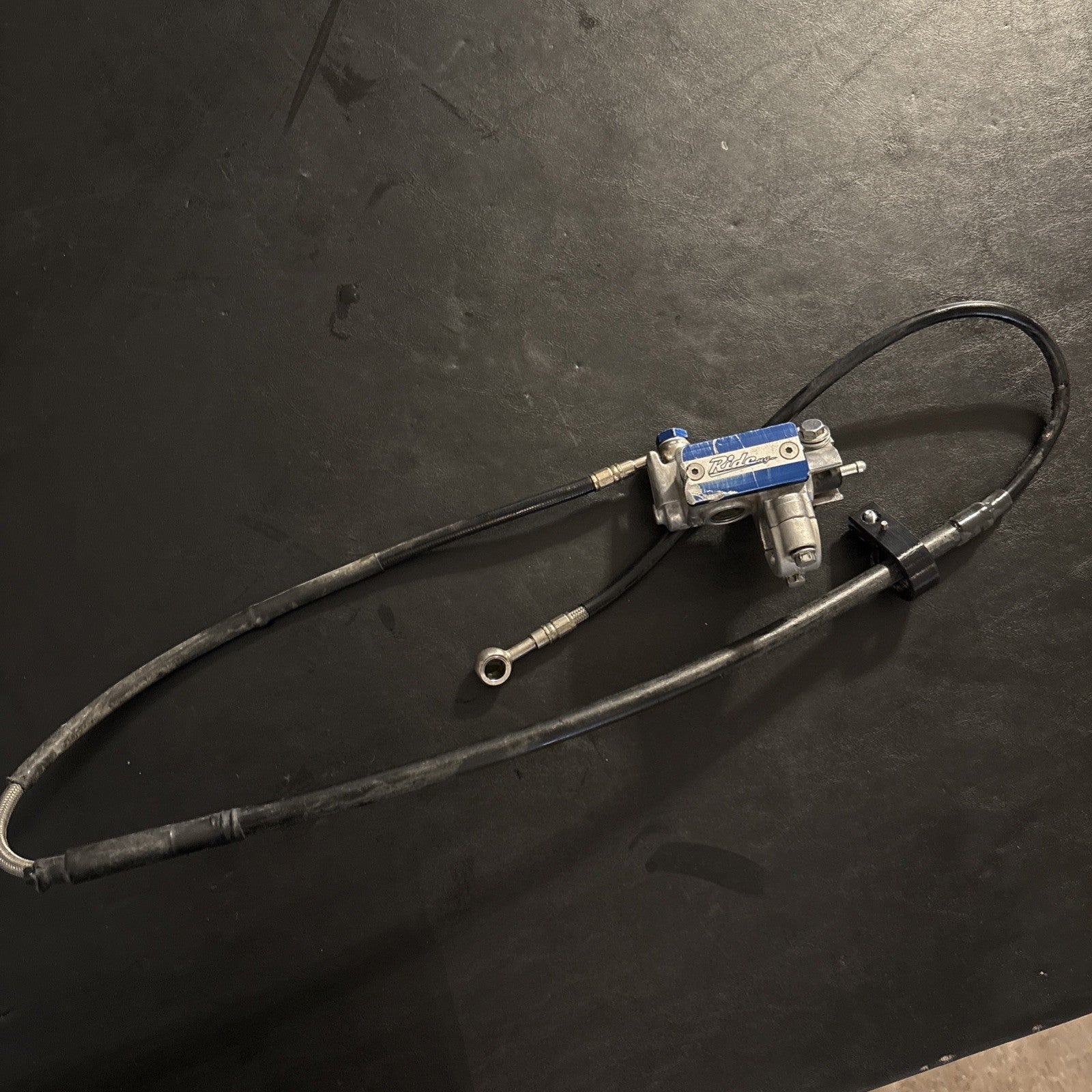 2013-2016 13 Kawasaki Kx250f OEM Front Brake Master Cylinder Braided Brake Line