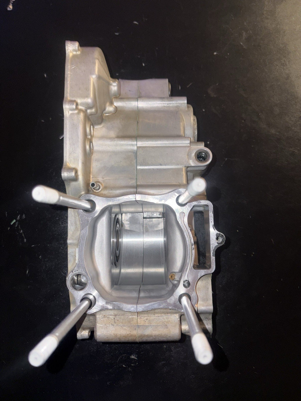 2008 Honda Crf450r OEM Engine Motor Crankcase Cases Block Bottom End Set Pair