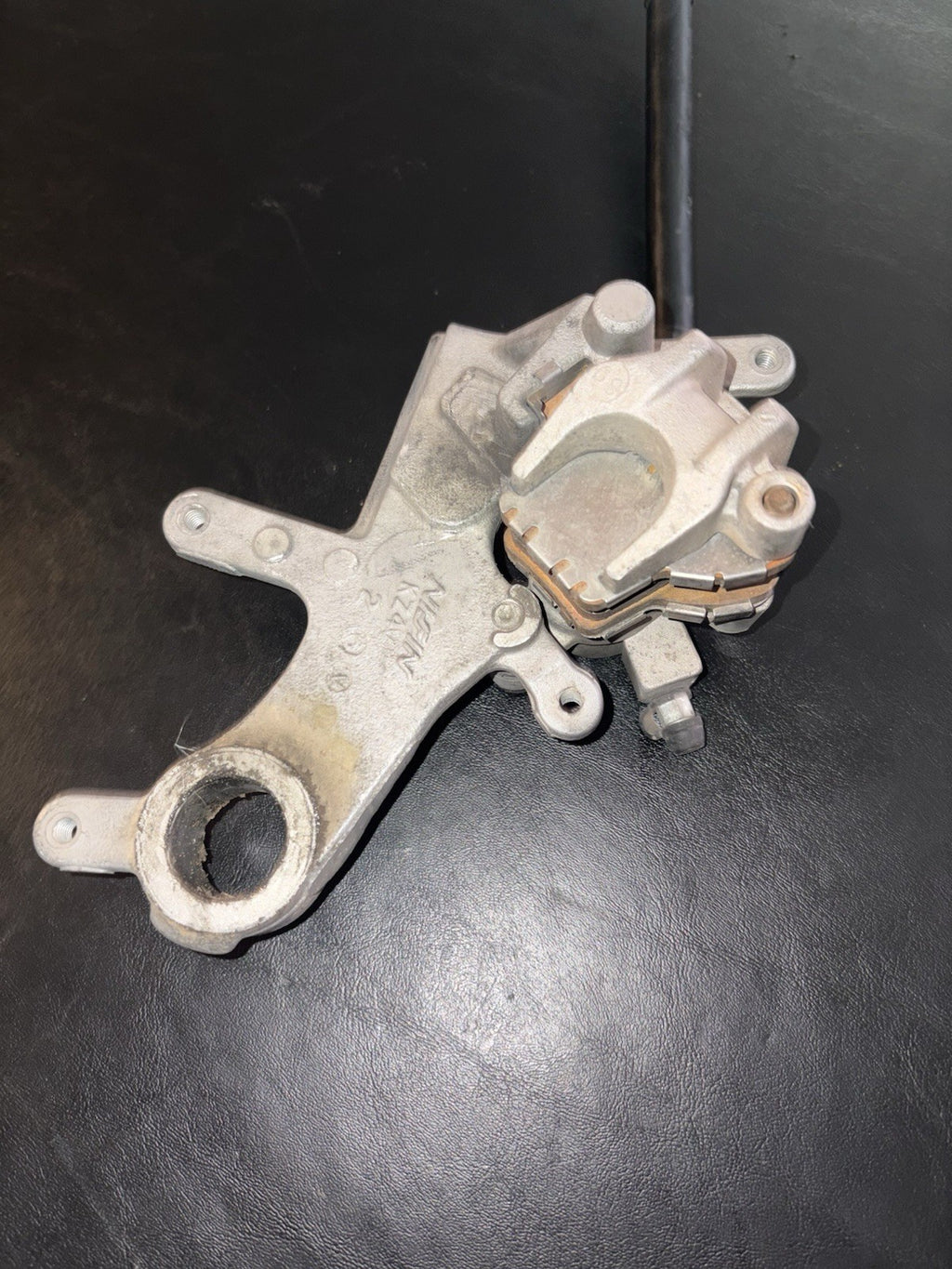 2007 Honda Crf450r OEM Rear Brake Assembly Master Cylinder Caliper