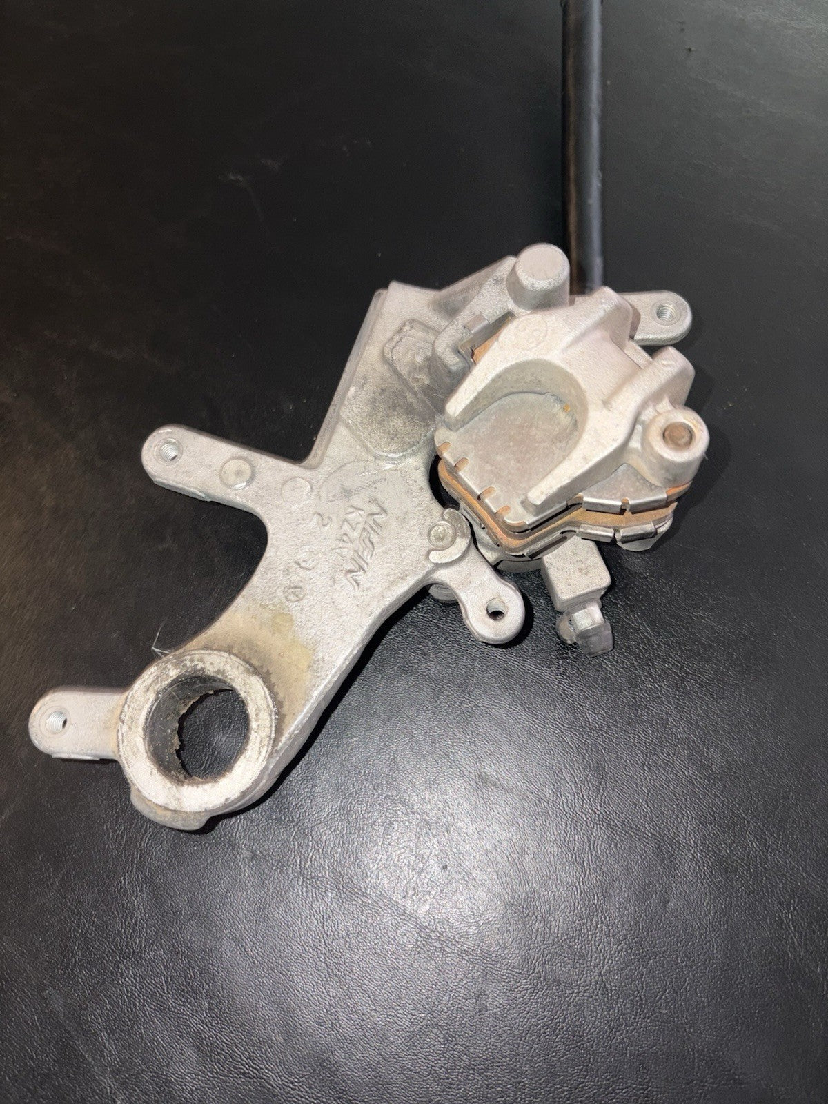 2007 Honda Crf450r OEM Rear Brake Assembly Master Cylinder Caliper