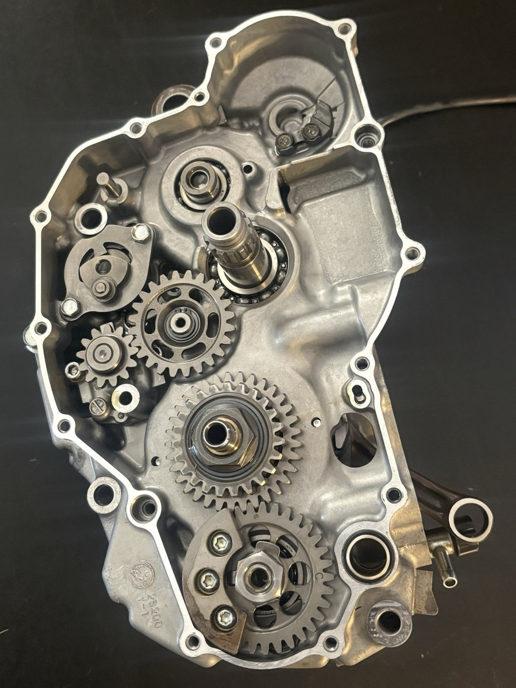 2006-2009 Yamaha YZ450F Crankcase Engine Crank Case Bottom End Crankshaft Tranny