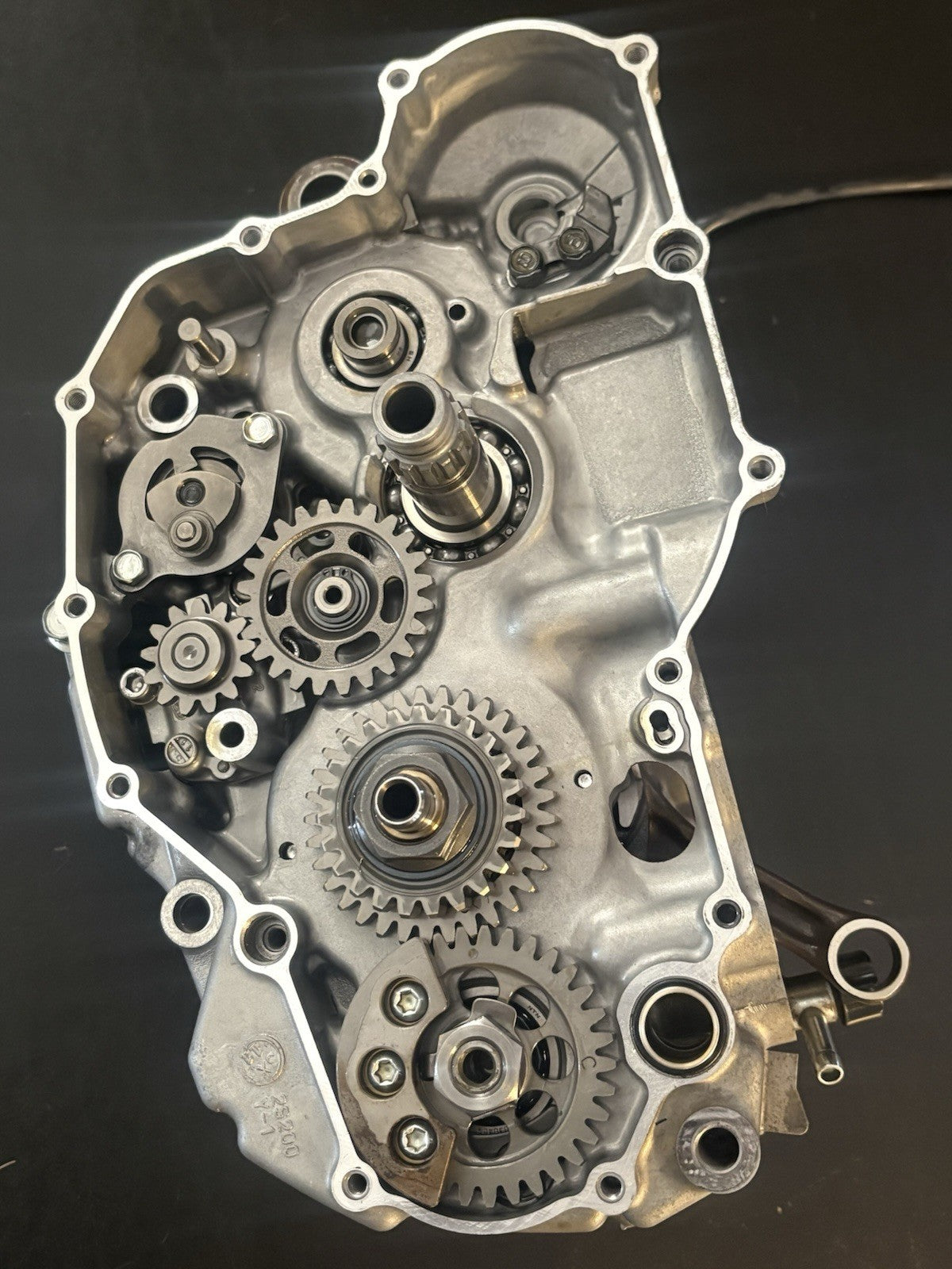 2006-2009 Yamaha YZ450F Crankcase Engine Crank Case Bottom End Crankshaft Tranny