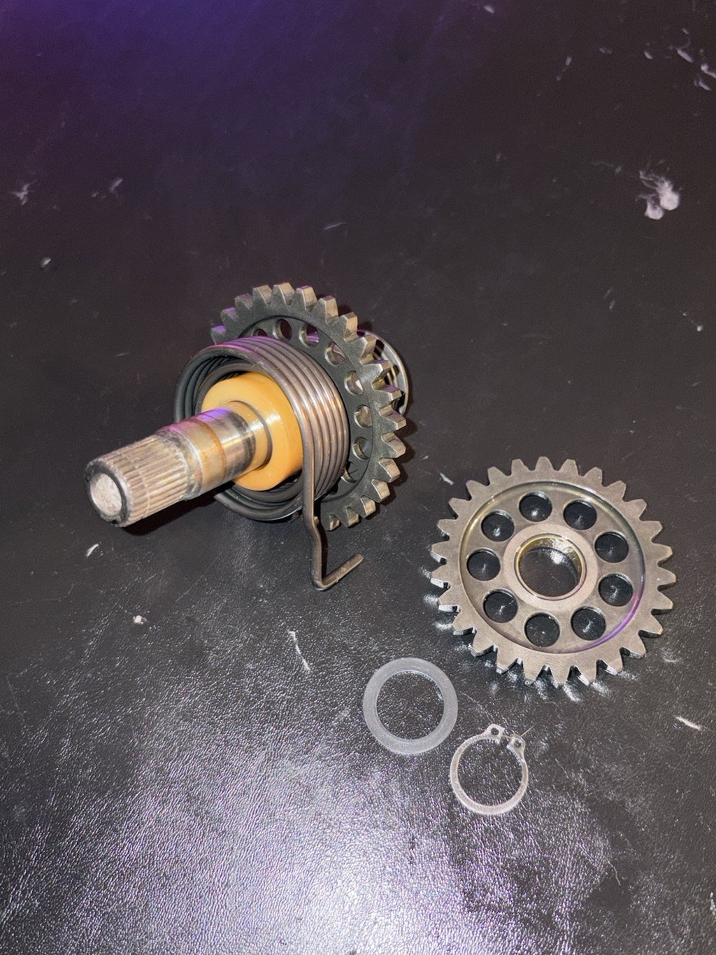 2014 14-18 YZ250F YZ 250F Kick Start Starter Mechanism Axle Spindle Shaft Gear