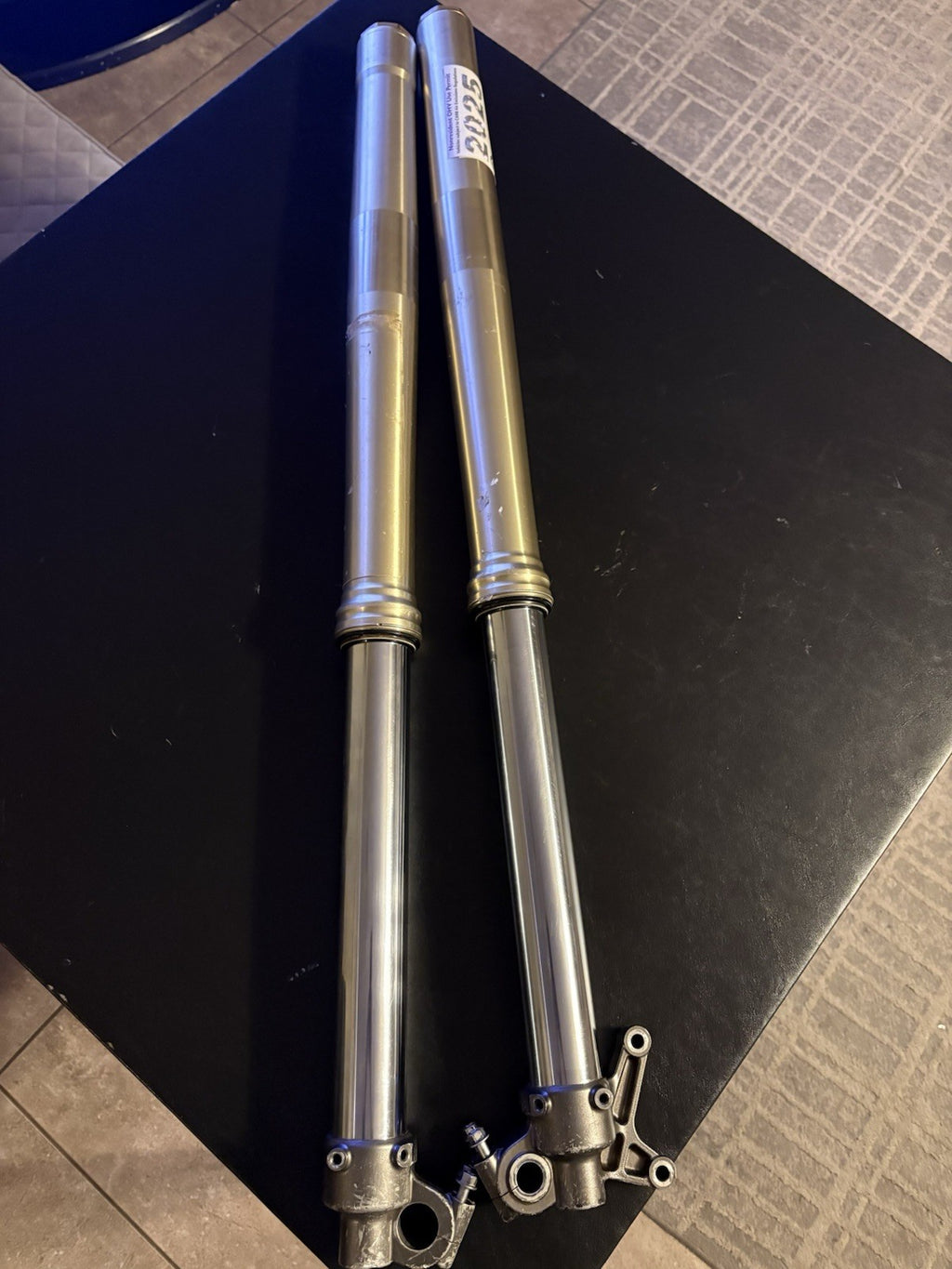 2010 - 2013 12 Yamaha YZ450F OEM KYB SSS Front Forks Shock Absorber Suspension