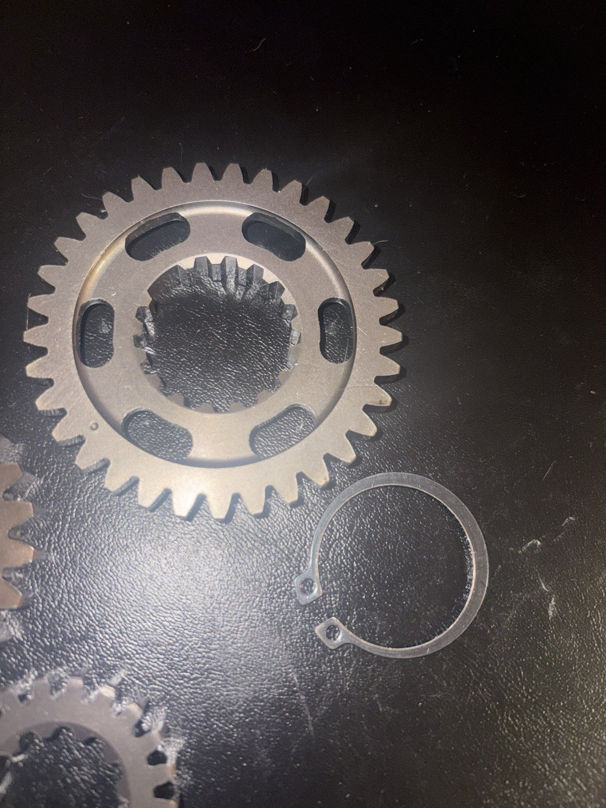 09-15 KAWASAKI KX450F ENGINE MOTOR CRANKSHAFT PRIMARY GEAR COMPLETE CRANK GEARS