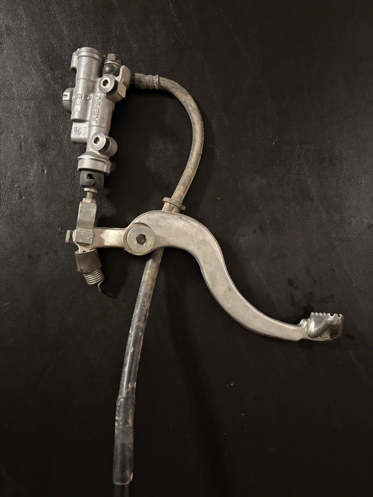 2005 - 2016 Honda Crf450r 2005 OEM Rear Brake Assembly Master Cylinder Caliper