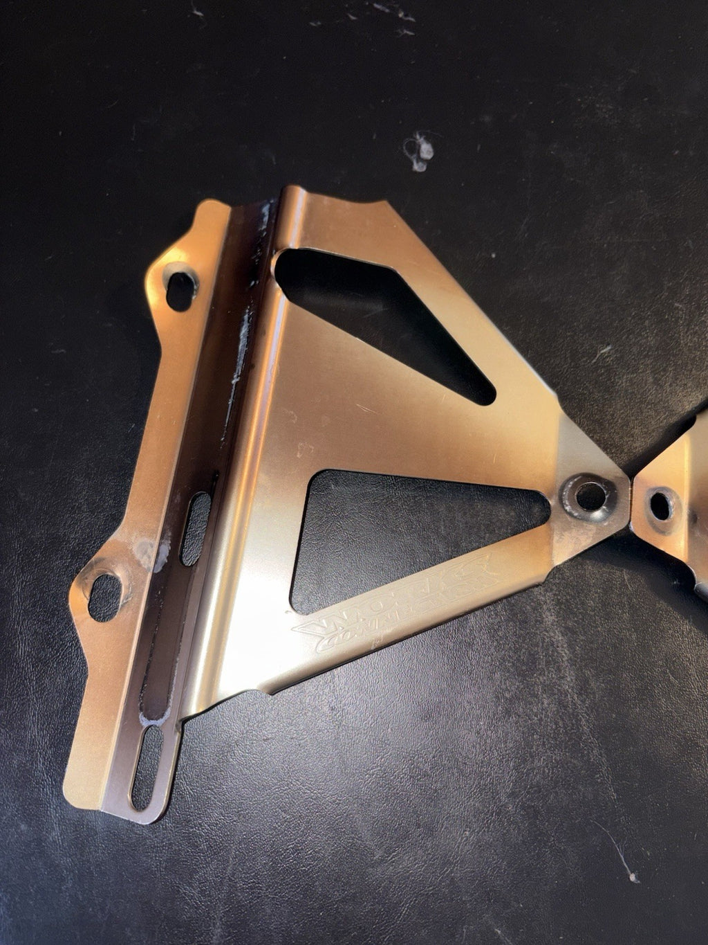 2008 Honda Crf450r Works Connection Aluminum Radiator Rad Braces Guards Bronze