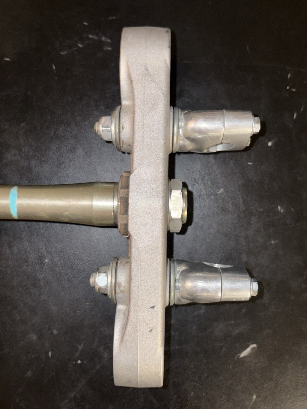 2008 - 2009 HONDA CRF250R OEM TRIPLE TREE FRONT FORKS STEERING STEM CLAMPS MOUNT