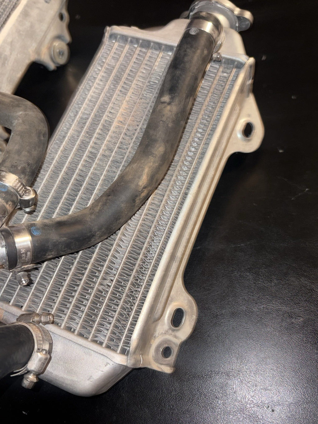 2013 - 2018 RMZ250 OEM Radiator Coolant Reservoir Set Fin Cooling Left Right