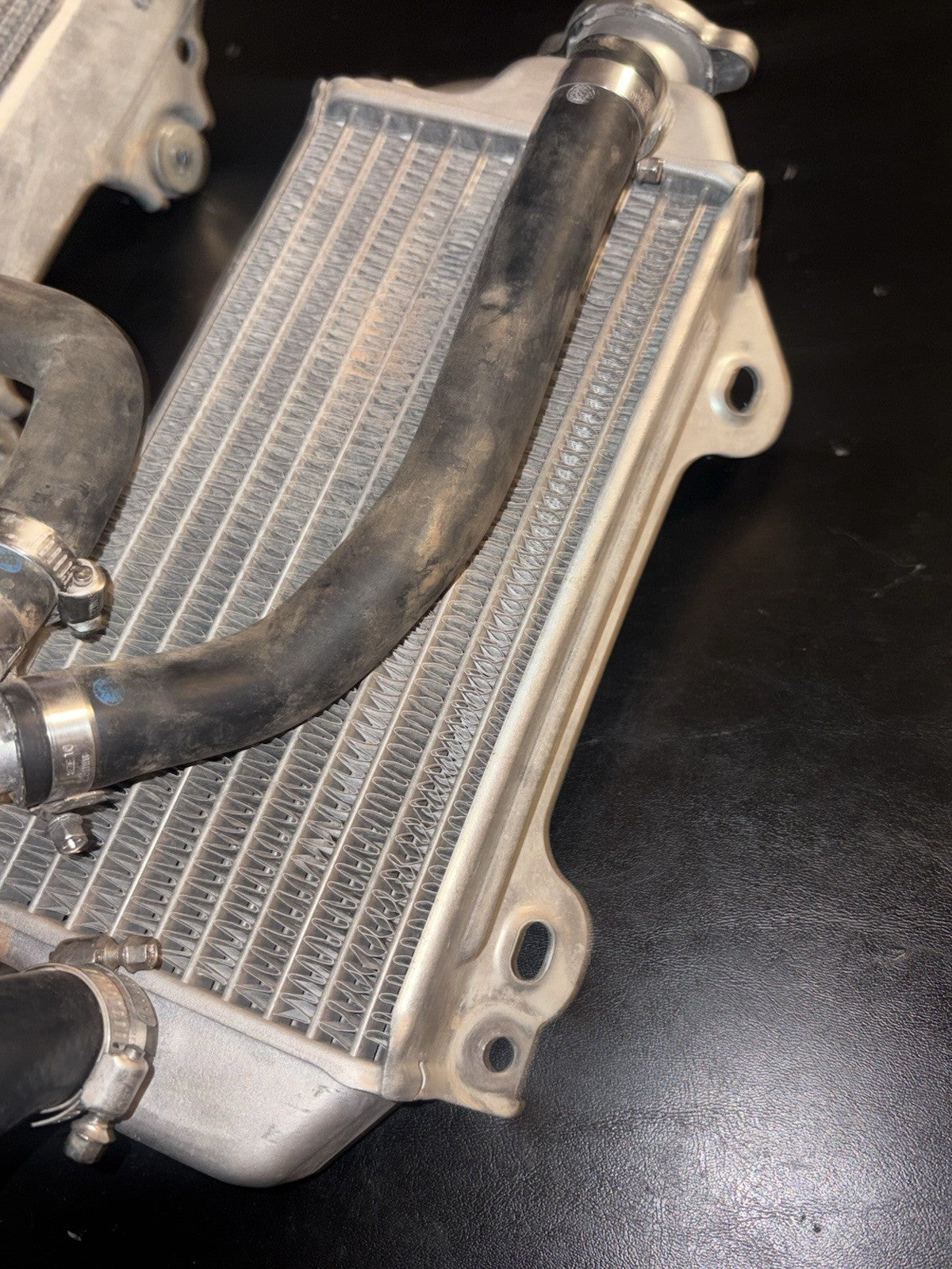 2013 - 2018 RMZ250 OEM Radiator Coolant Reservoir Set Fin Cooling Left Right