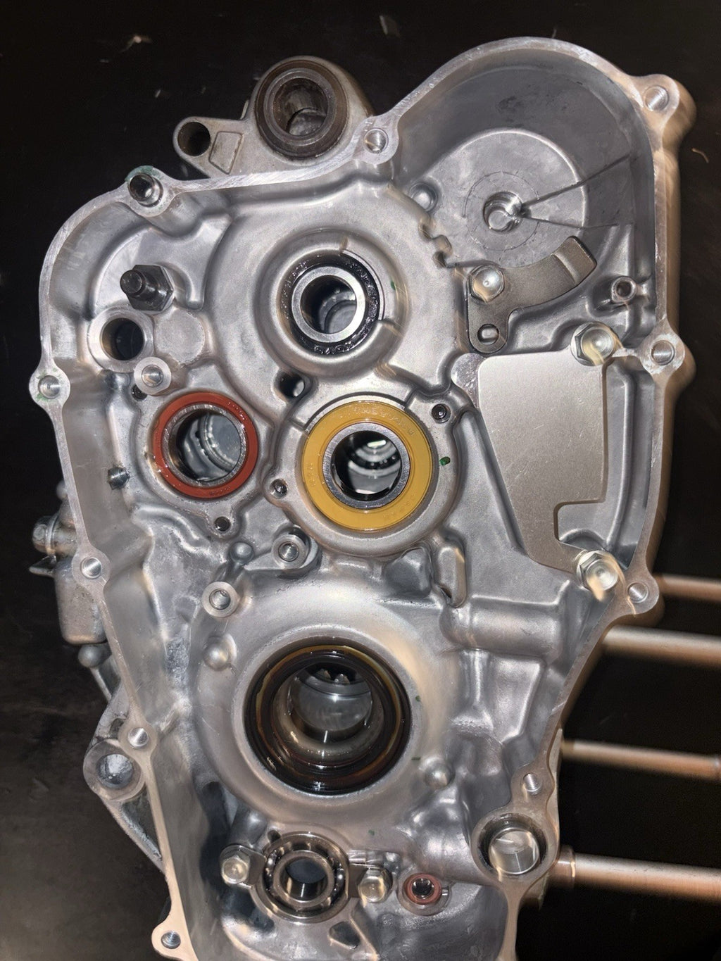 2008 Honda Crf250r OEM Engine Motor Bottom End Cases Crankcase Block Left Right