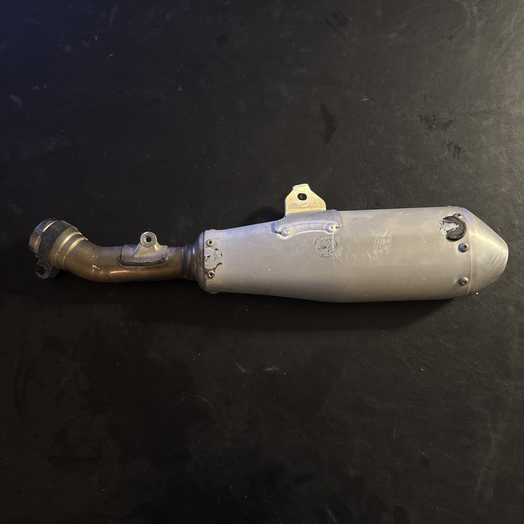 2019 HONDA CRF450R OEM LEFT MUFFLER EXHAUST SILENCER SLIP ON PIPE