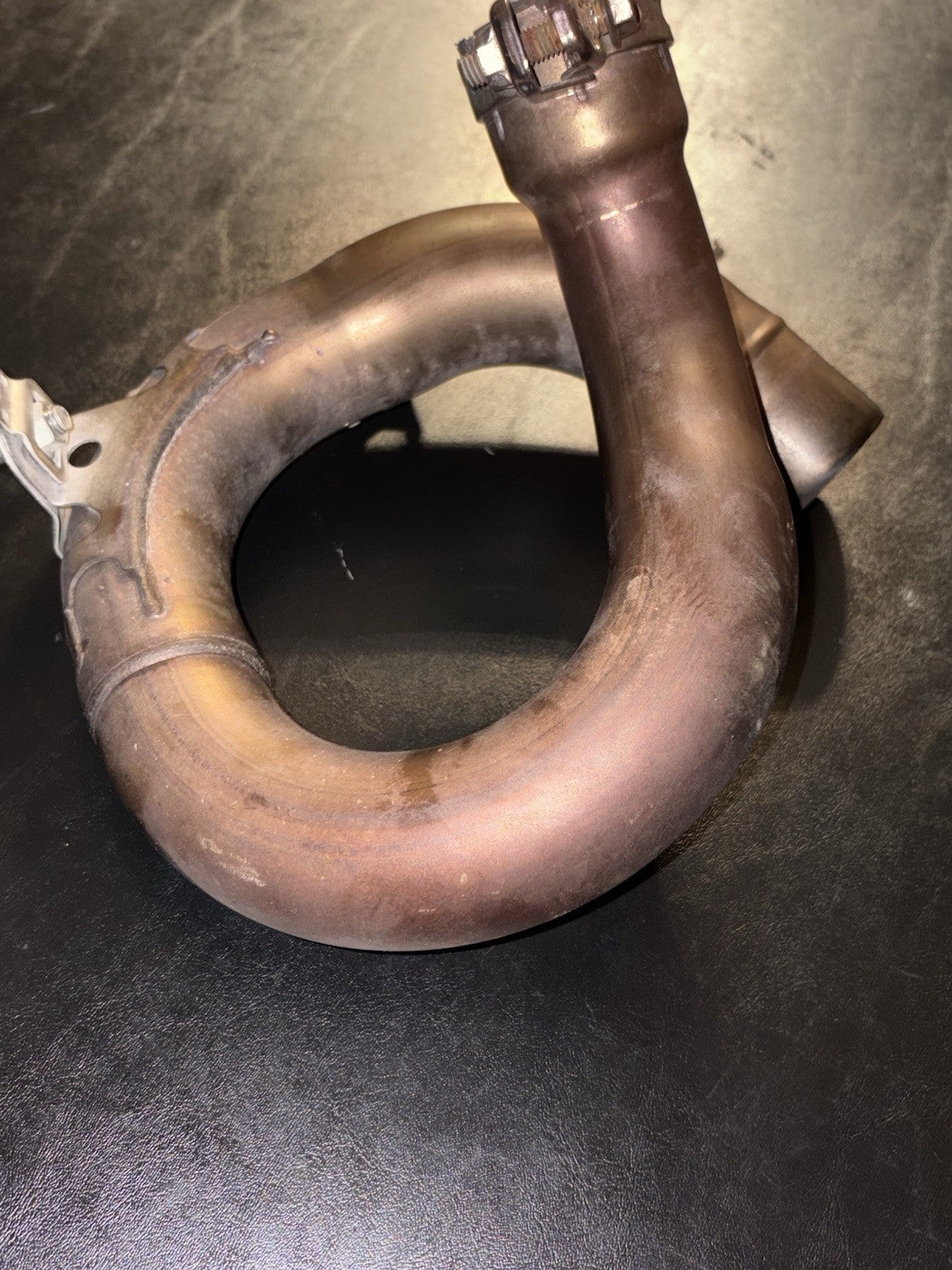 2010-2013 Yamaha YZ450F GENUINE OEM Header Mid Middle Pipe Exhaust Maniflod