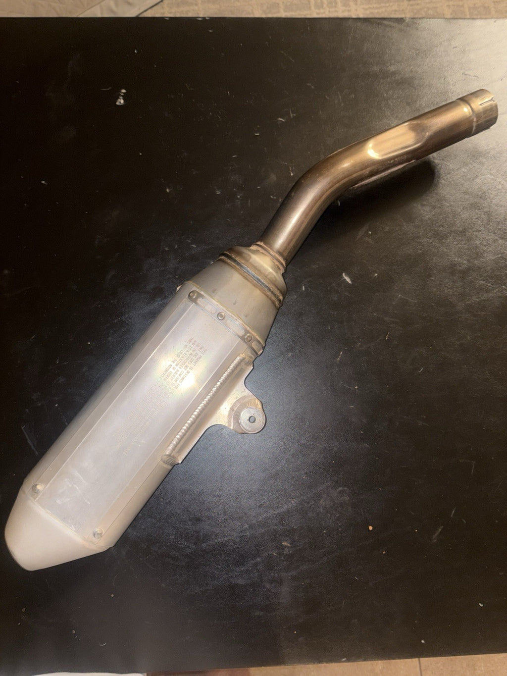 2016 - 2018 Suzuki Rmz250 OEM Exhaust Slip On Silencer Muffler Tail Pipe Baffle