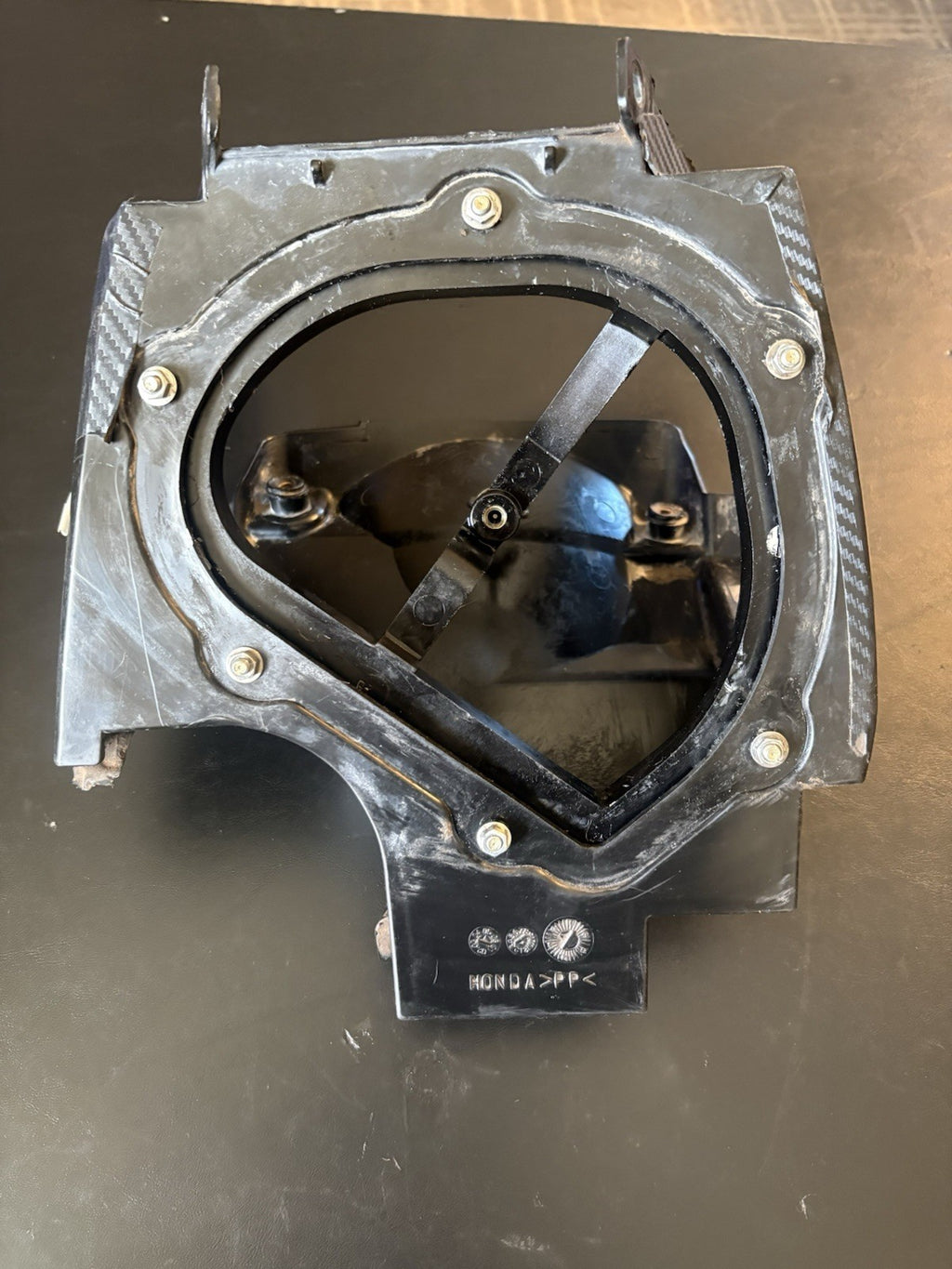 2002-2004 Honda Crf450r OEM Airbox Air Intake Box Fitler Cage Housing