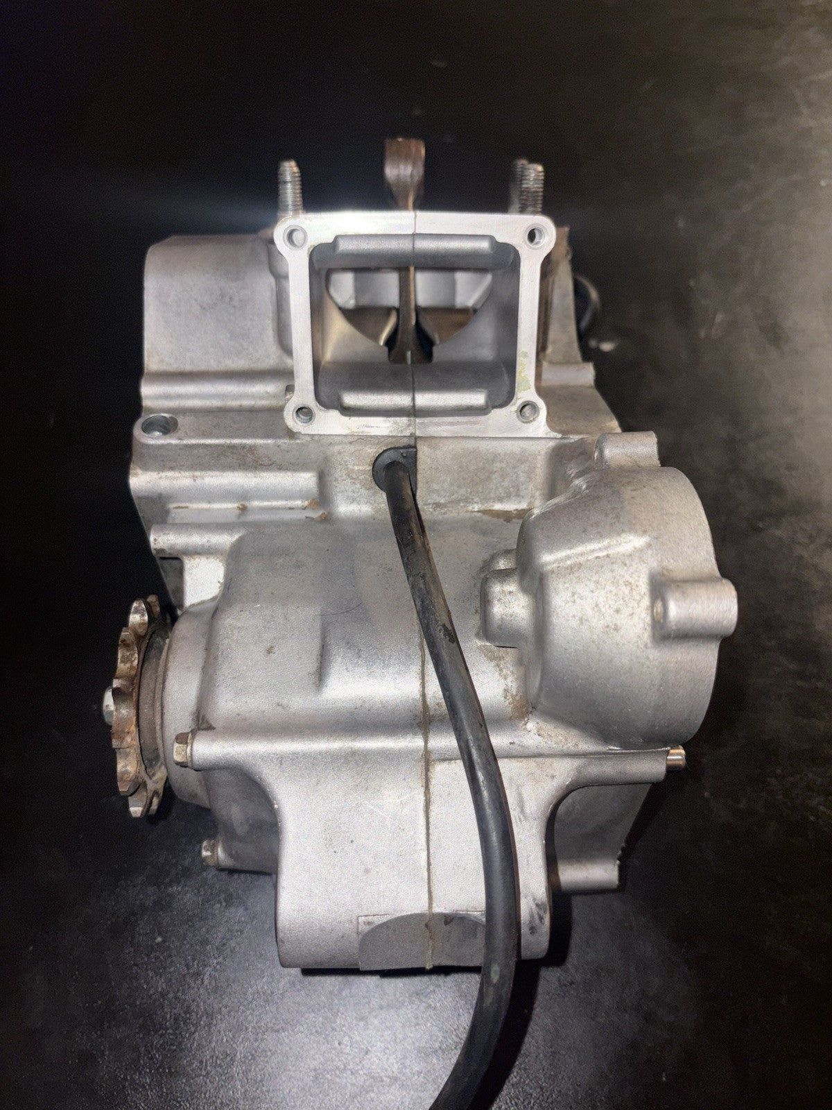 99-02 2002 CR125R CR125 OEM Engine Crankcase Crank Case Bottom End Transmission