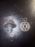 2012 06-17 YZ450F 07-18 WR450F Kick Starter Mechanism Shaft Gear Ratchet Spindle