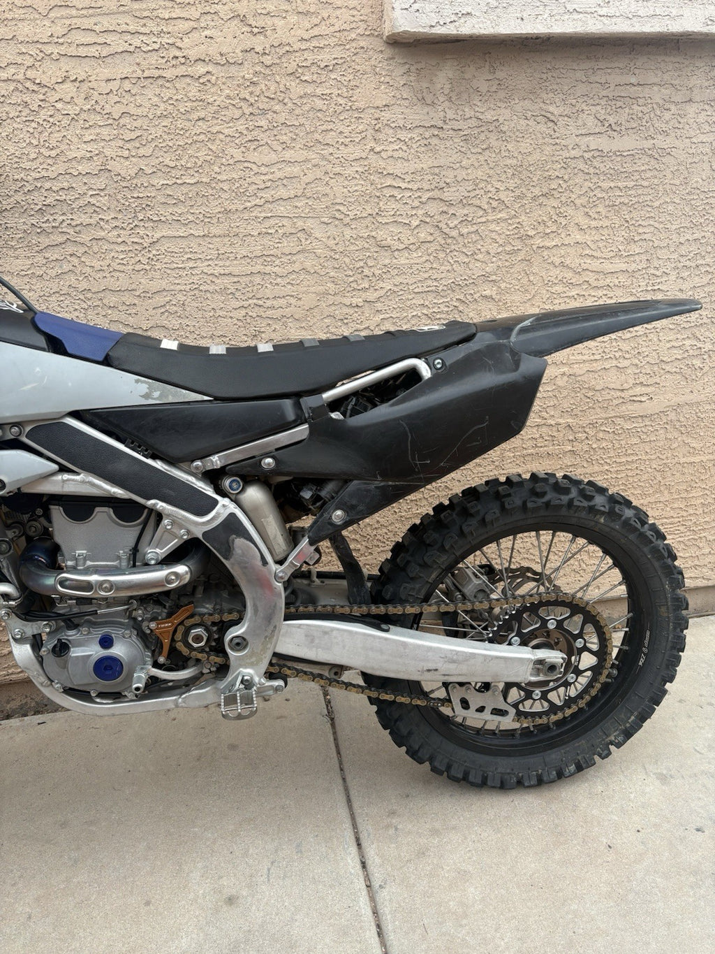 2018 Yamaha Yz450f Freestyle Modified Grab Bar Subframe Sub Frame Rear Chassis