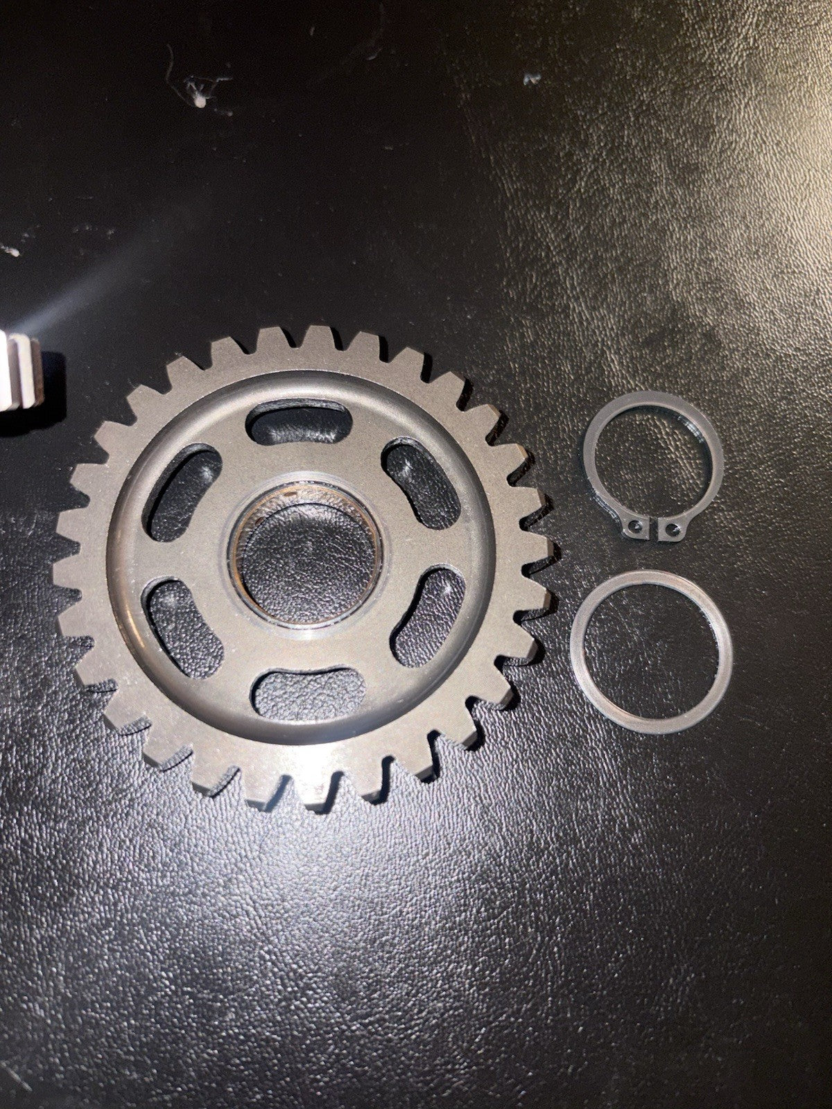 2016 Yamaha Yz450f OEM Kick Start Starter Shaft Mechanism Spindle Spring Gear