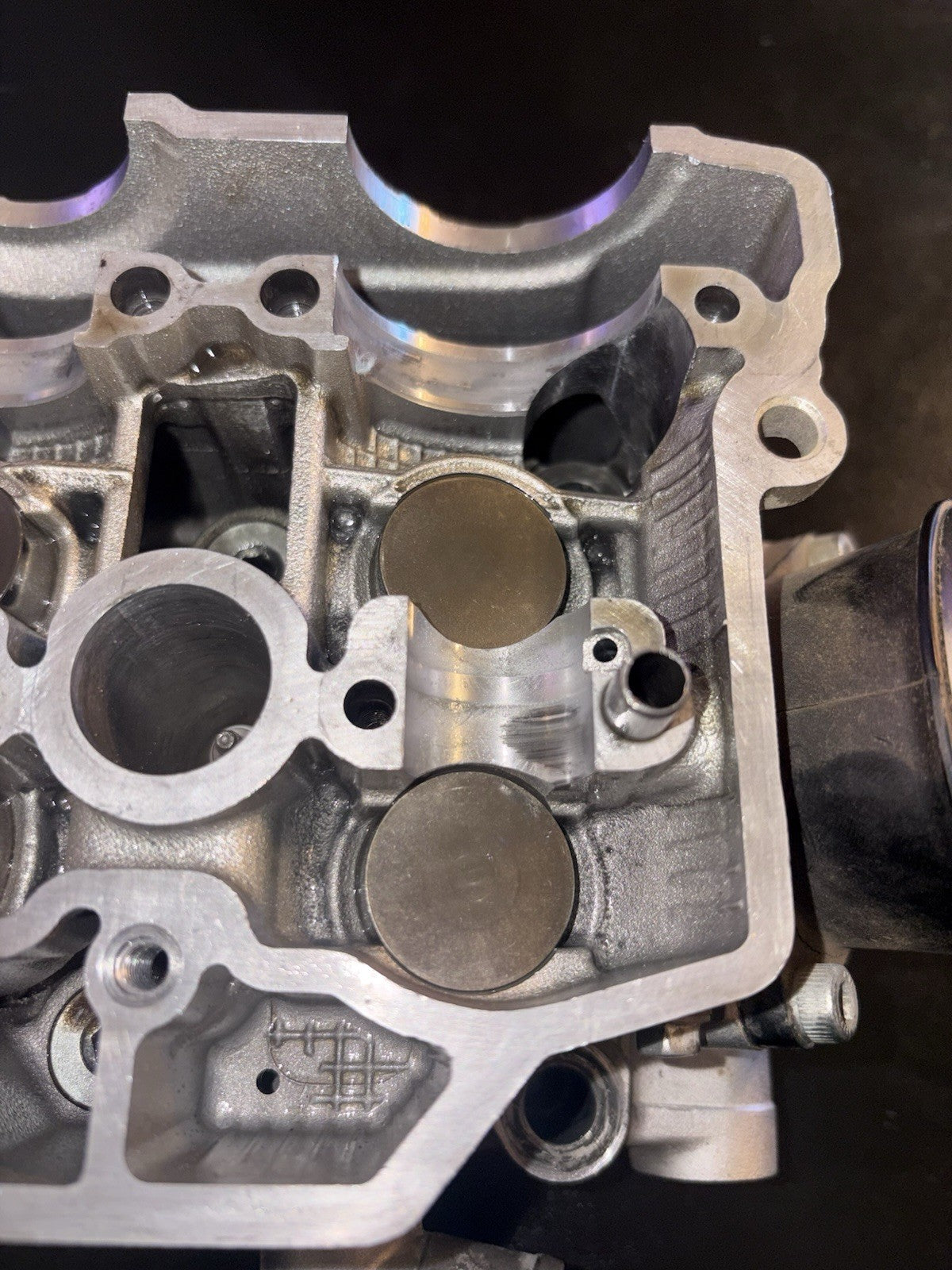 2010 - 2013  2012 YAMAHA YZ450f YZ 450f OEM CYLINDER HEAD TOP END VALVE TRAIN