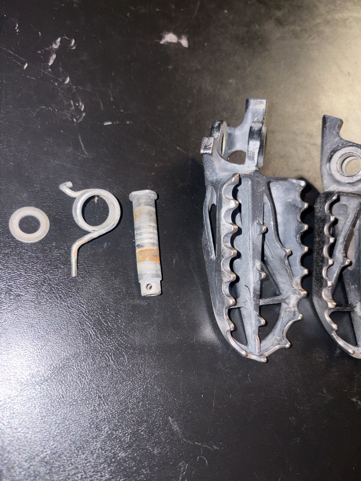 2004 - 2008 Honda CRF250R OEM Footpegs Kit Foot Pegs Rests