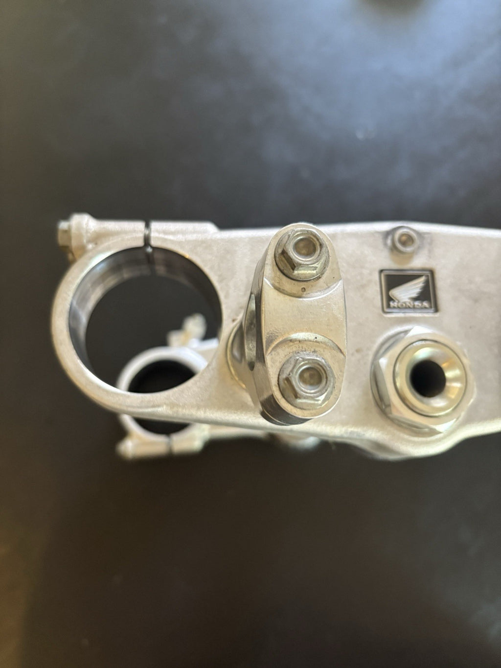 2006 2007 2005 OEM Honda Cr250r Triple Tree Clamp Bottom Top Steering Stem Head