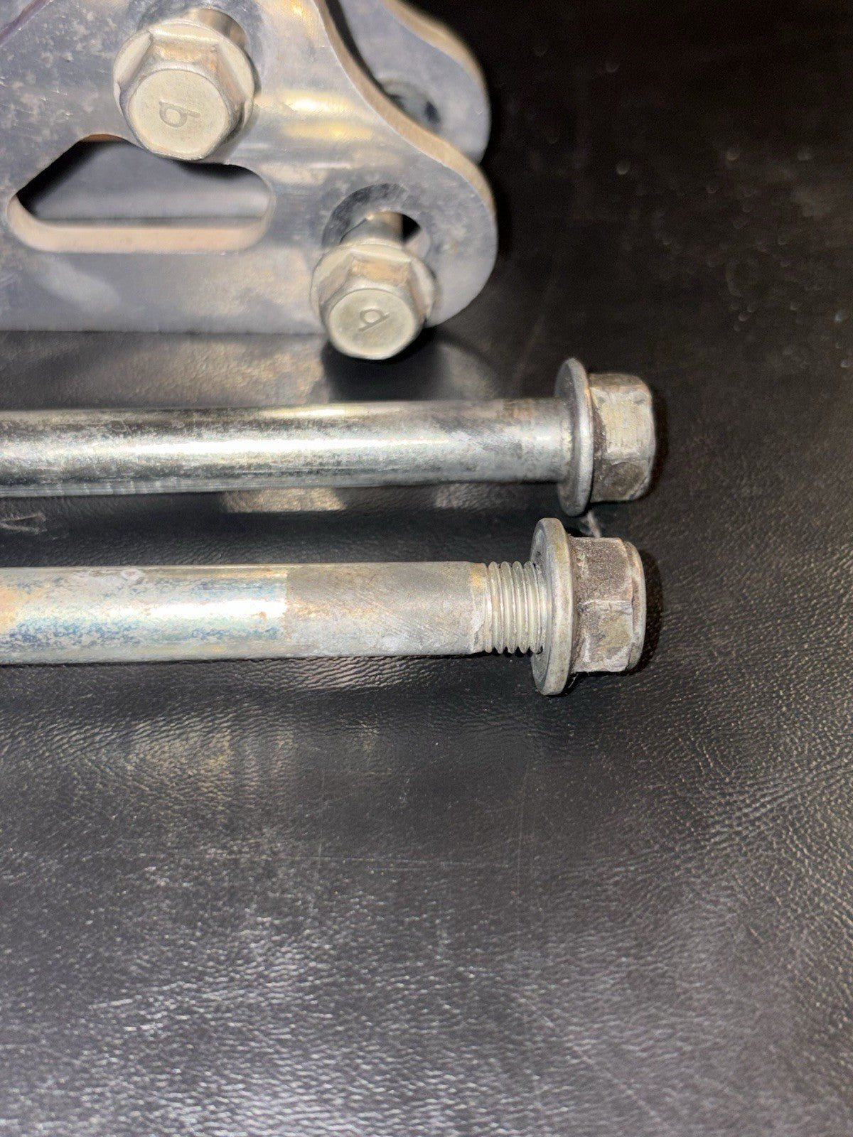 2001 Kawasaki KX250 OEM Motor Engine Mounts Hangers Stay Brackets Head Bottom