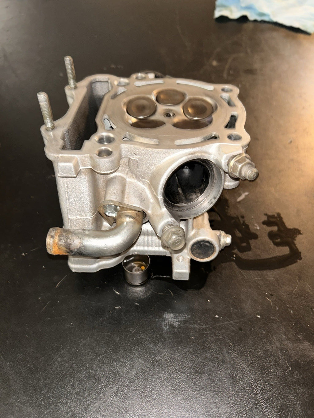 2004 Yamaha Yz250f OEM Cylinder Head Complete Valves Valve Train Assembly Top