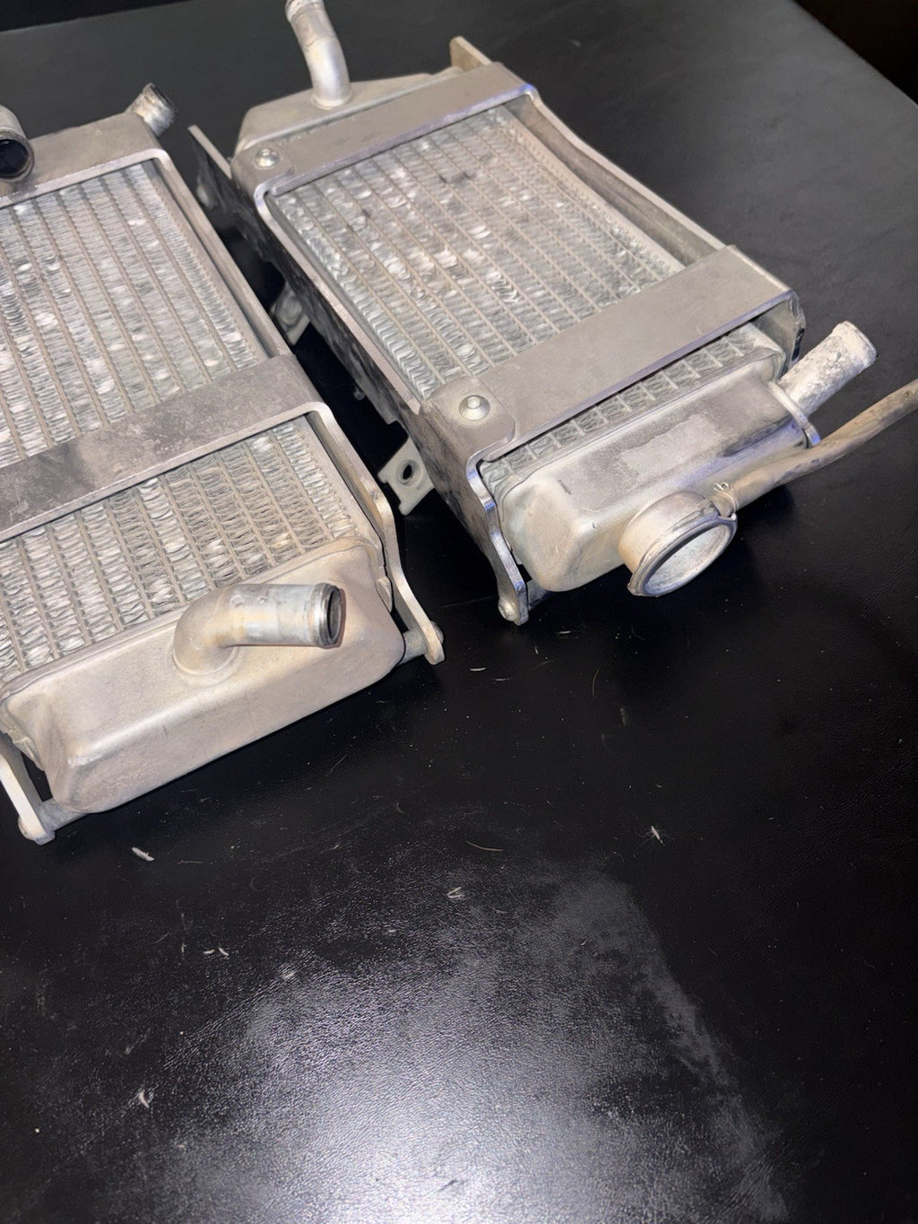 2005-2008 Honda Crf450r Radiators Moose Racing Rad Braces Set Pair