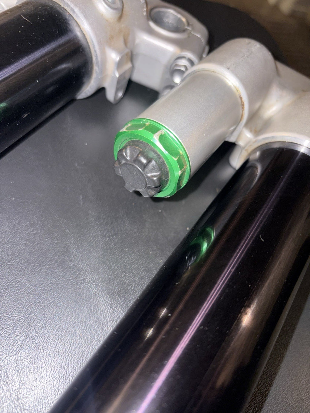 2015 KAWASAKI KX450F KX 450F OEM SHOWA AIR TAC FRONT SUSPENSION FORKS SHOCK
