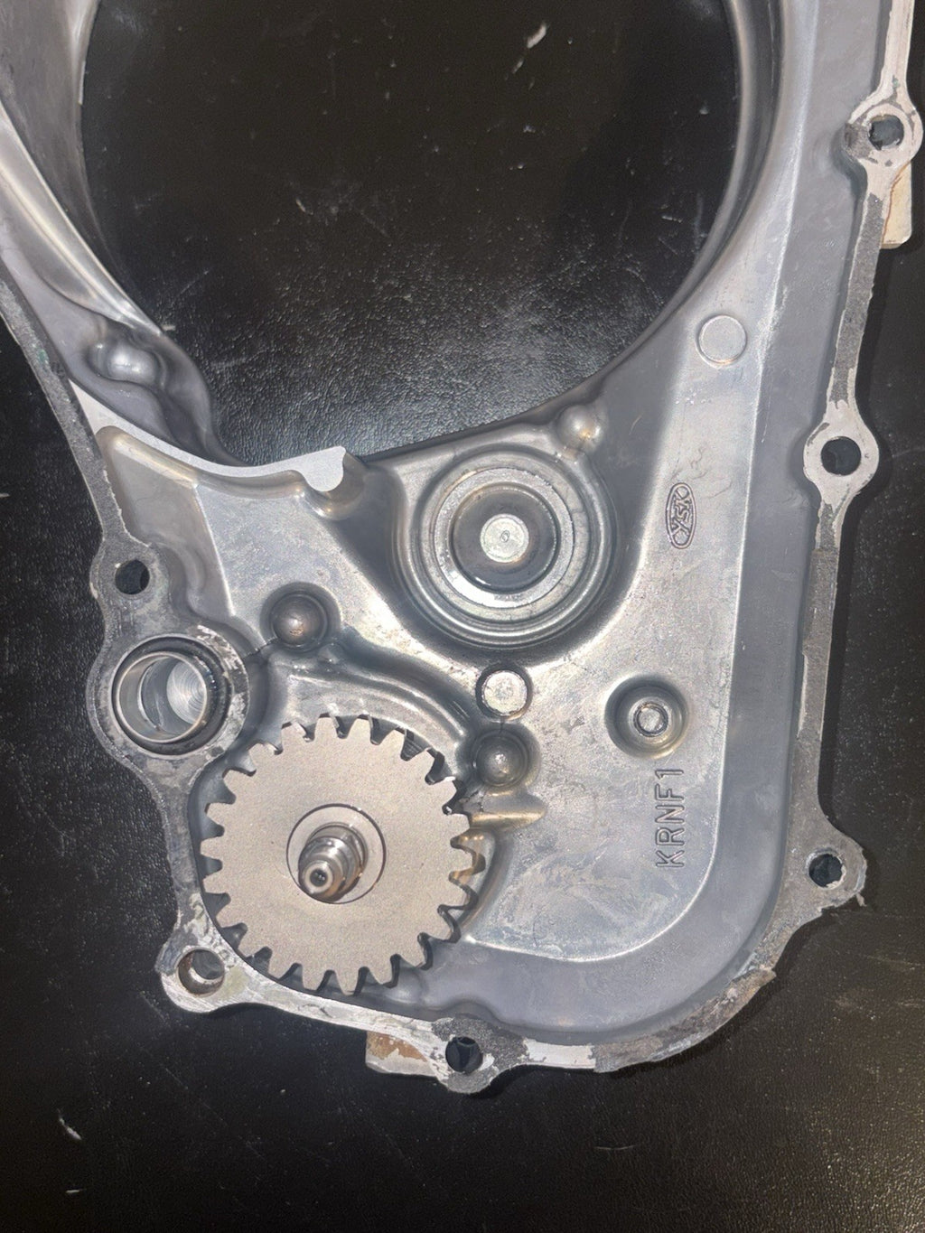 2004 - 2009 Honda CRF250R OEM Engine Right Case Inner Clutch Cover Water Pump