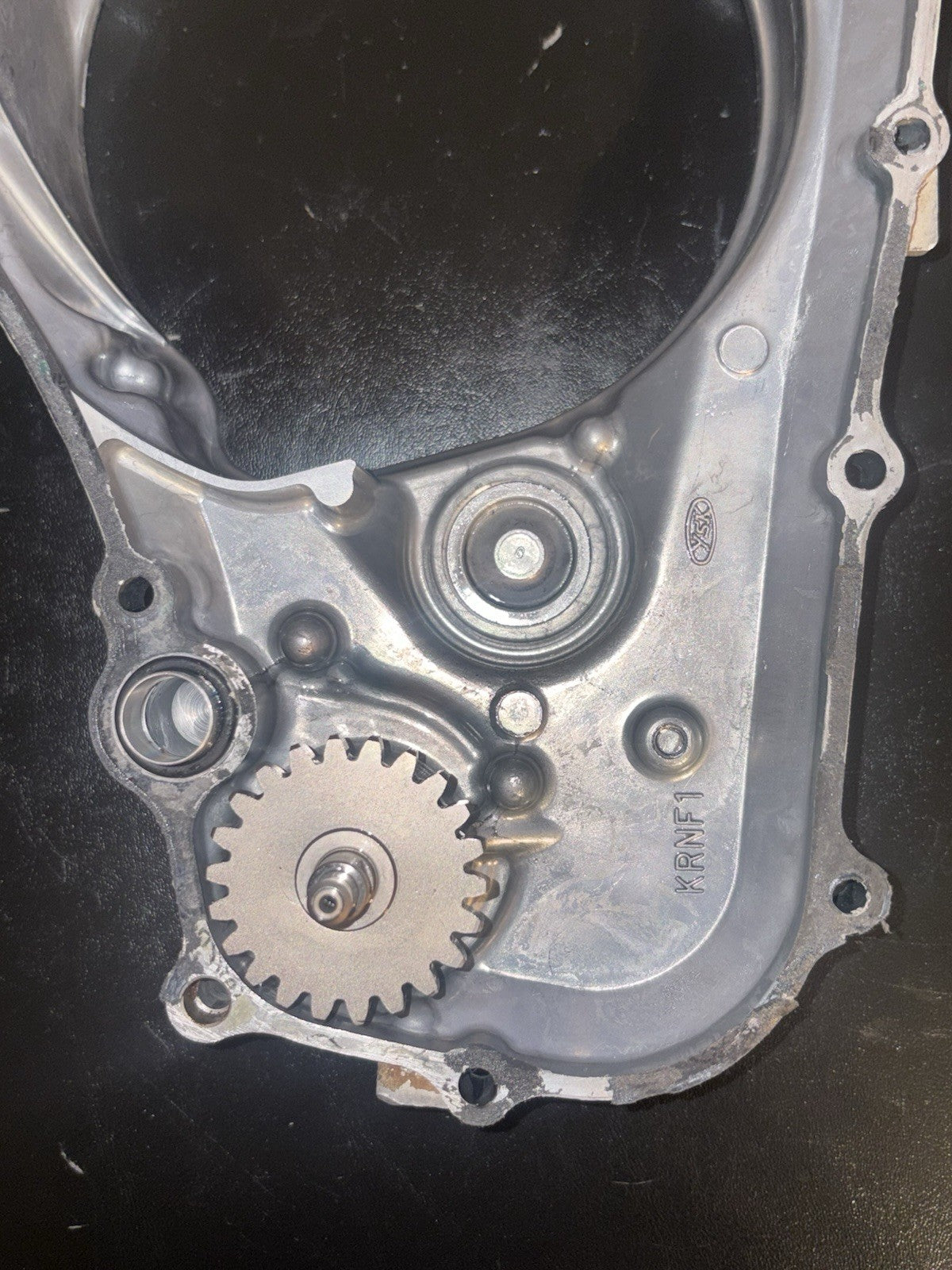 2004 - 2009 Honda CRF250R OEM Engine Right Case Inner Clutch Cover Water Pump