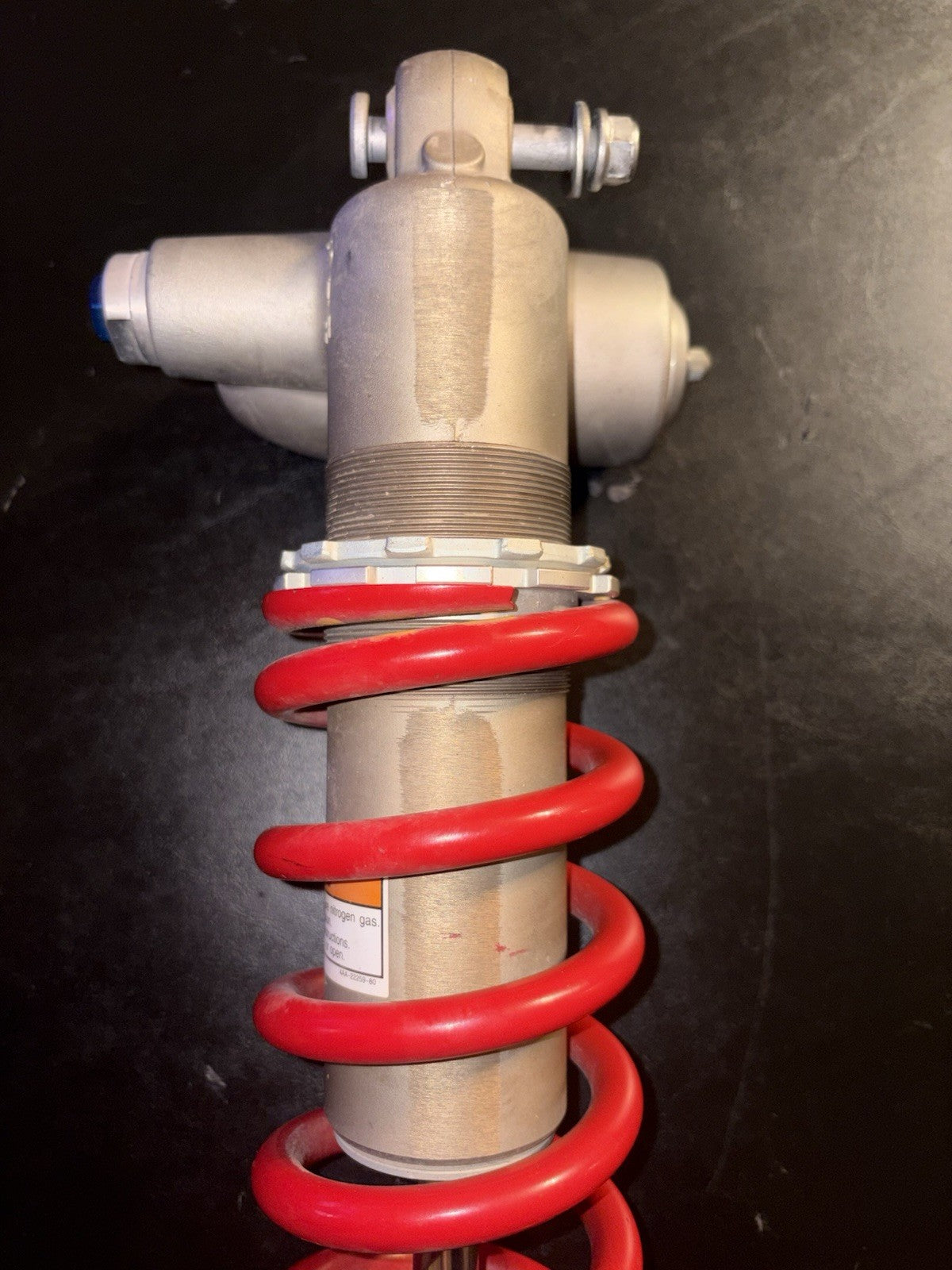 2012 Yamaha YZ450F KYB Rear Shock Assembly Spring Absorber Suspension Bumper
