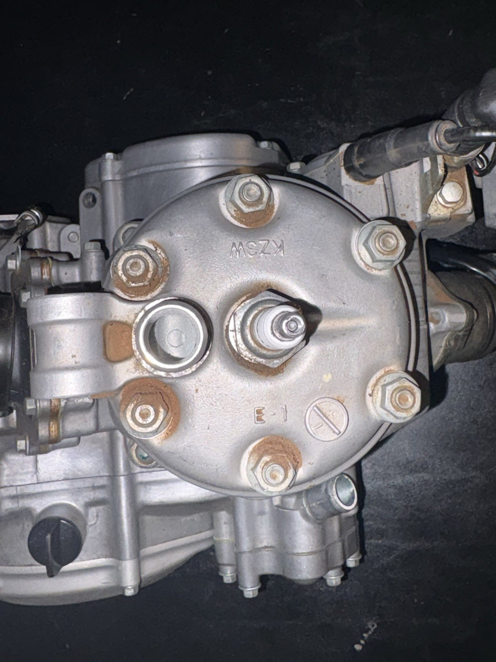 2002 Honda CR250R Complete Engine Motor Transmission Bottom Top Crank Case