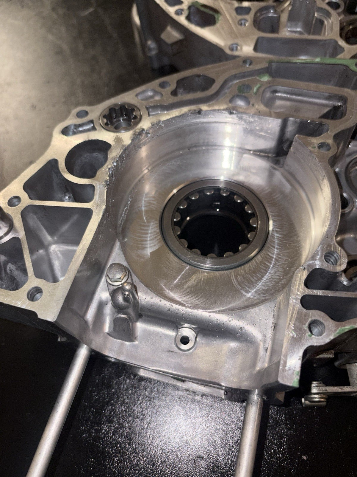 2008 Honda Crf250r OEM Engine Motor Bottom End Cases Crankcase Block Left Right