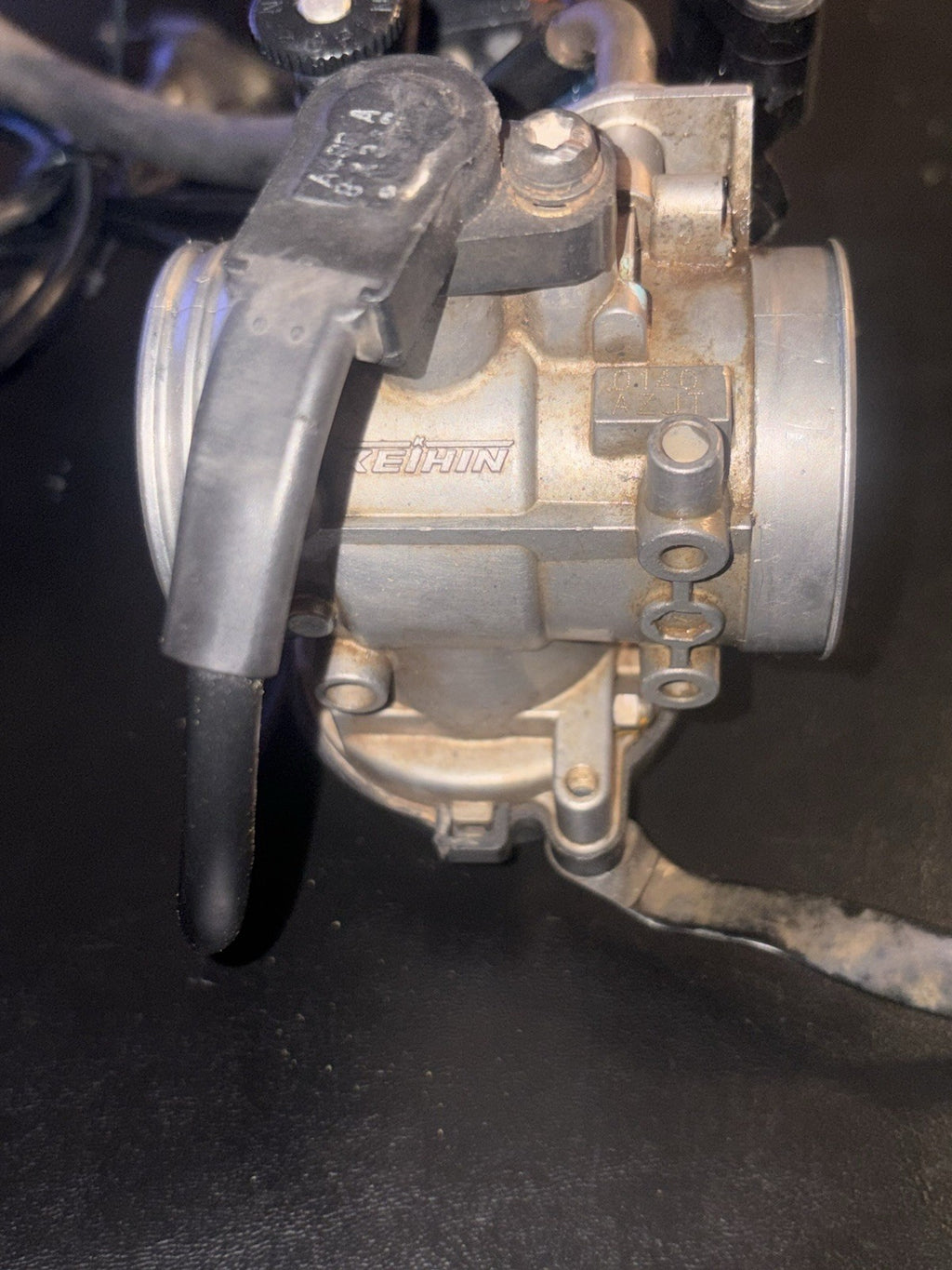 2009  09-11 KAWASAKI KX450F OEM KEIHIN MAIN FUEL INJECTOR THROTTLE BODY ASSEMBLY