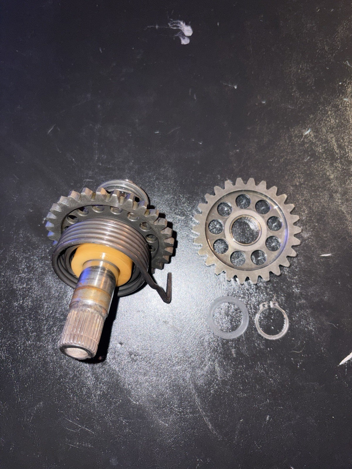 2014 14-18 YZ250F YZ 250F Kick Start Starter Mechanism Axle Spindle Shaft Gear