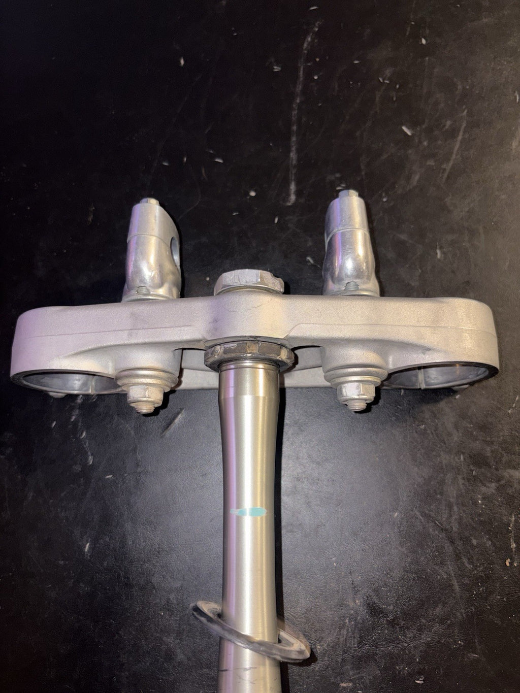2006 2007 2005 Honda Crf250r OEM Triple Tree Clamps Steering Stem Bar Mounts