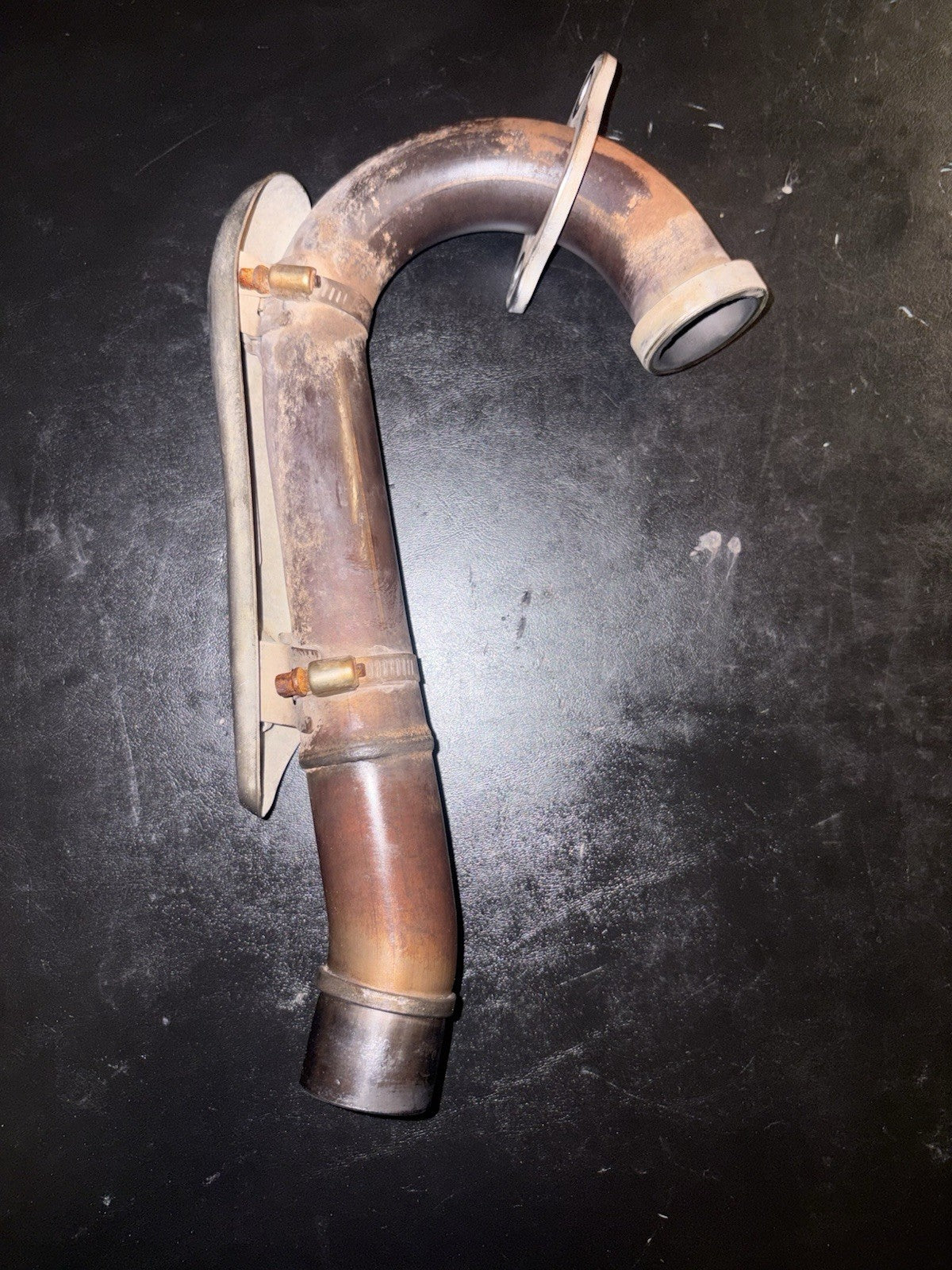 2006-2009 Honda Crf250r OEM Header Exhaust Pipe Heat Sheild Manifold