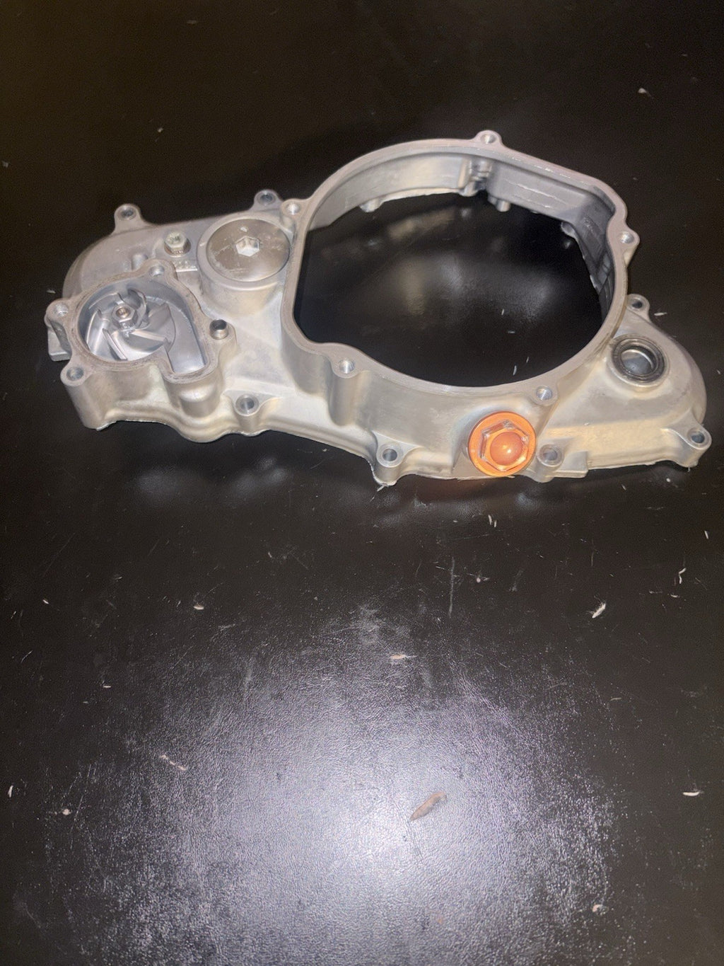2004 - 2009 Honda CRF250R OEM Engine Right Case Inner Clutch Cover Water Pump