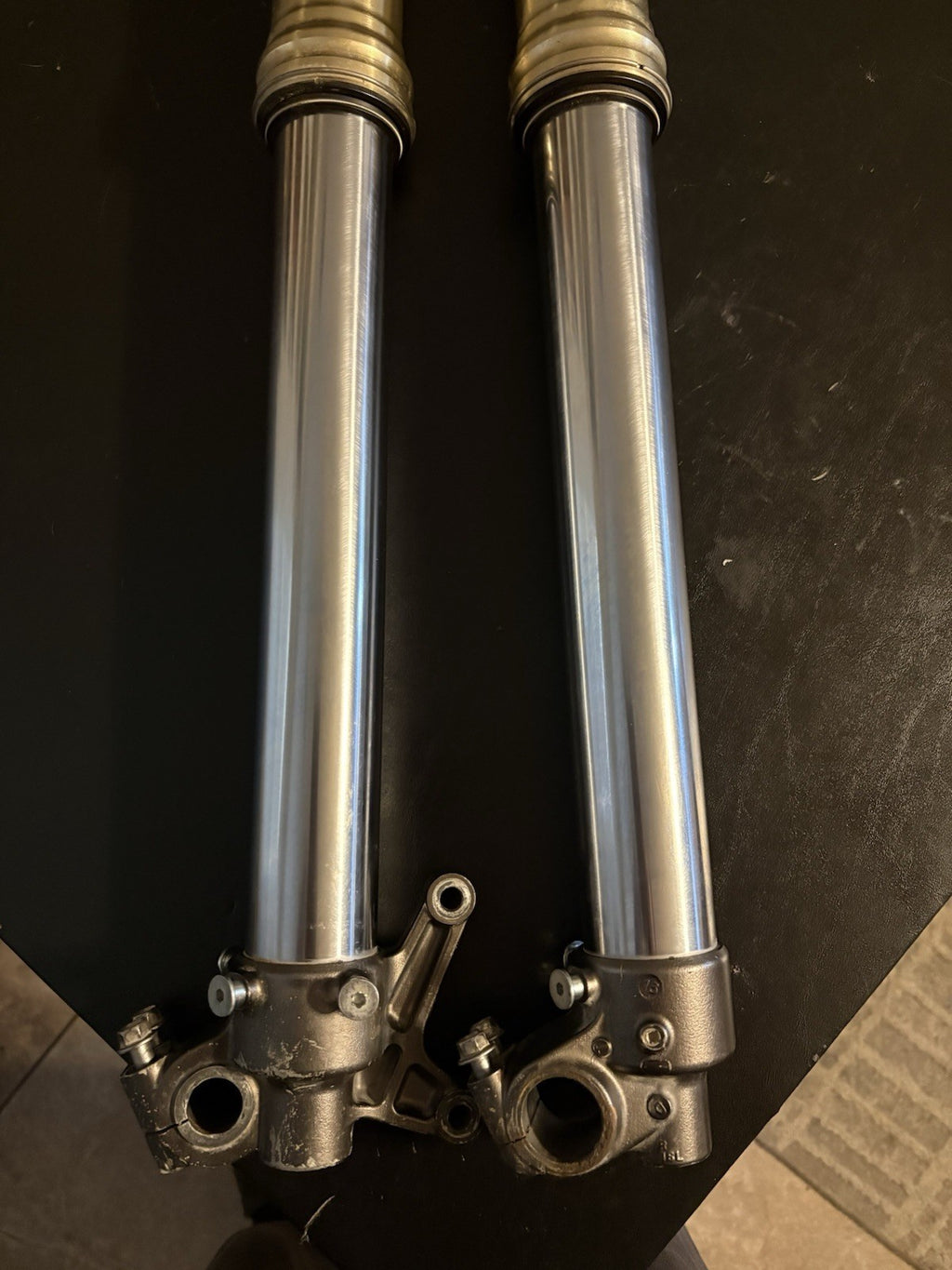 2014 - 2018 15 YAMAHA YZ250F YZ 250 F OEM KYB FRONT FORKS SHOCKS SET SUSPENSION