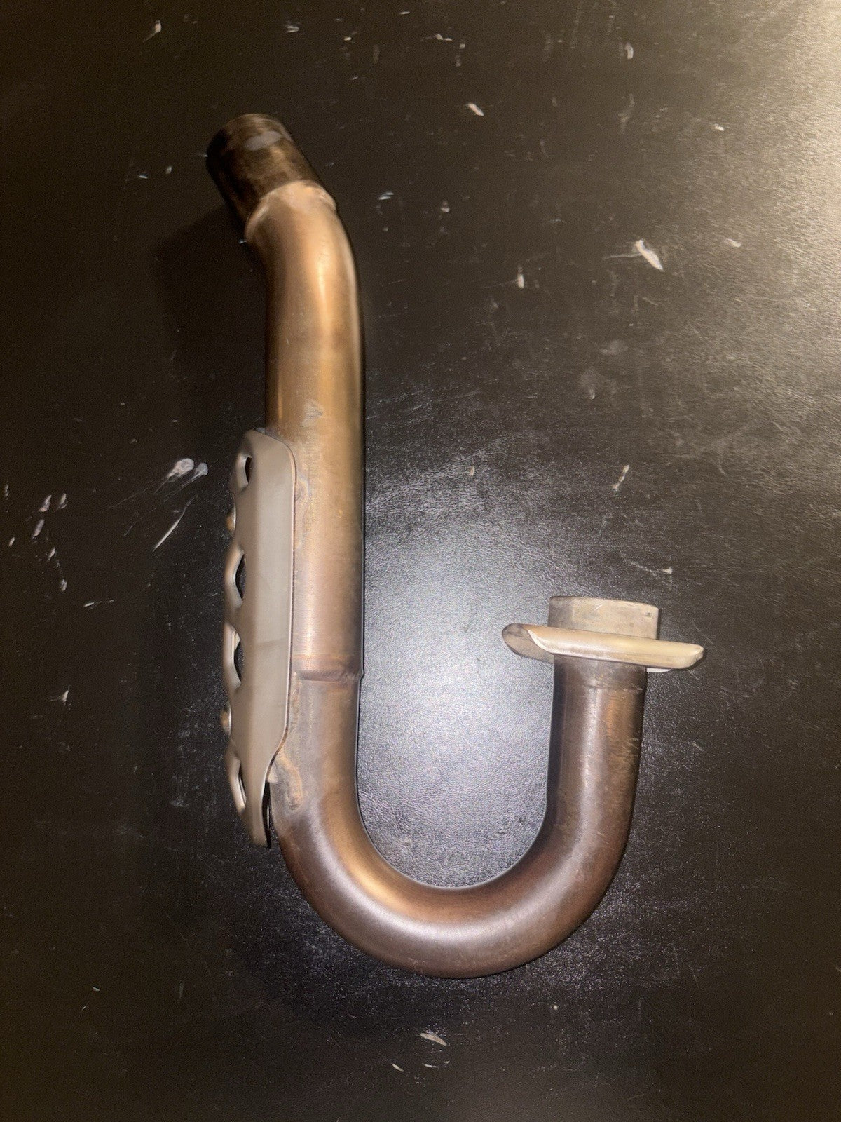 2016 Suzuki Rmz250 OEM Exhaust Manifold Header Head Pipe Heat Sheild