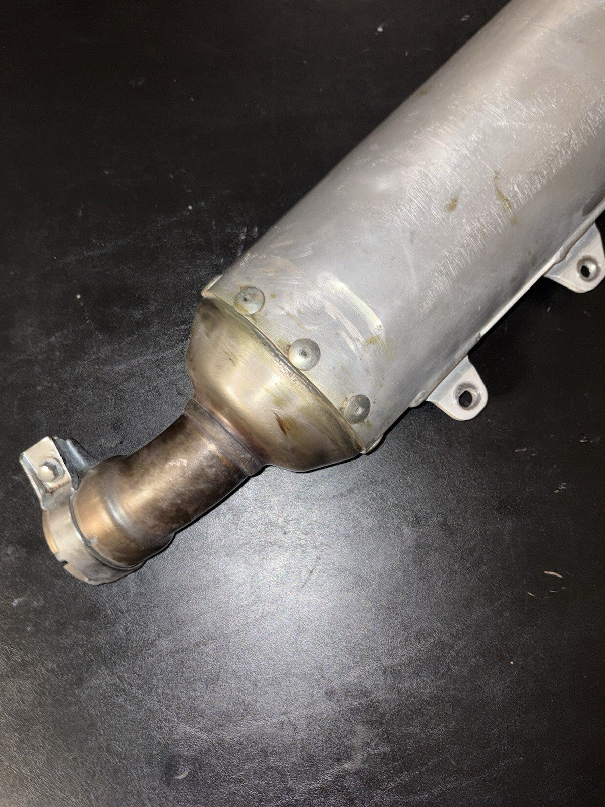 2010-2013 2012 YAMAHA Yz450f OEM Silencer Muffler Baffle Exhaust Tail End Pipe