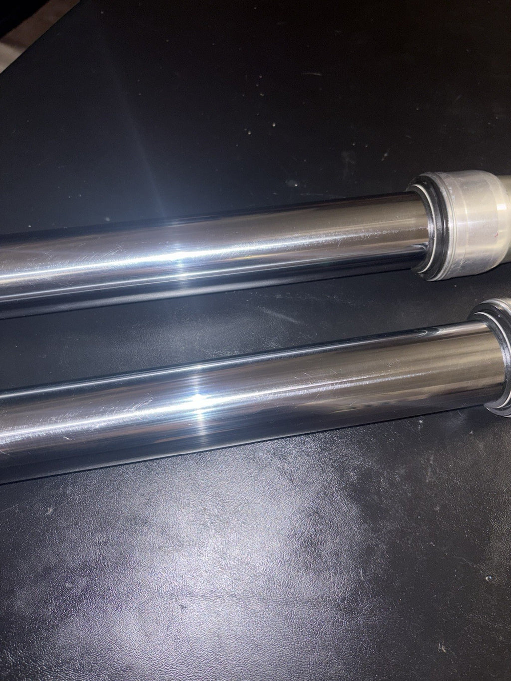 2002 Honda Cr125r  OEM KYB Front Forks Shock Suspension Springs Pair Left Right