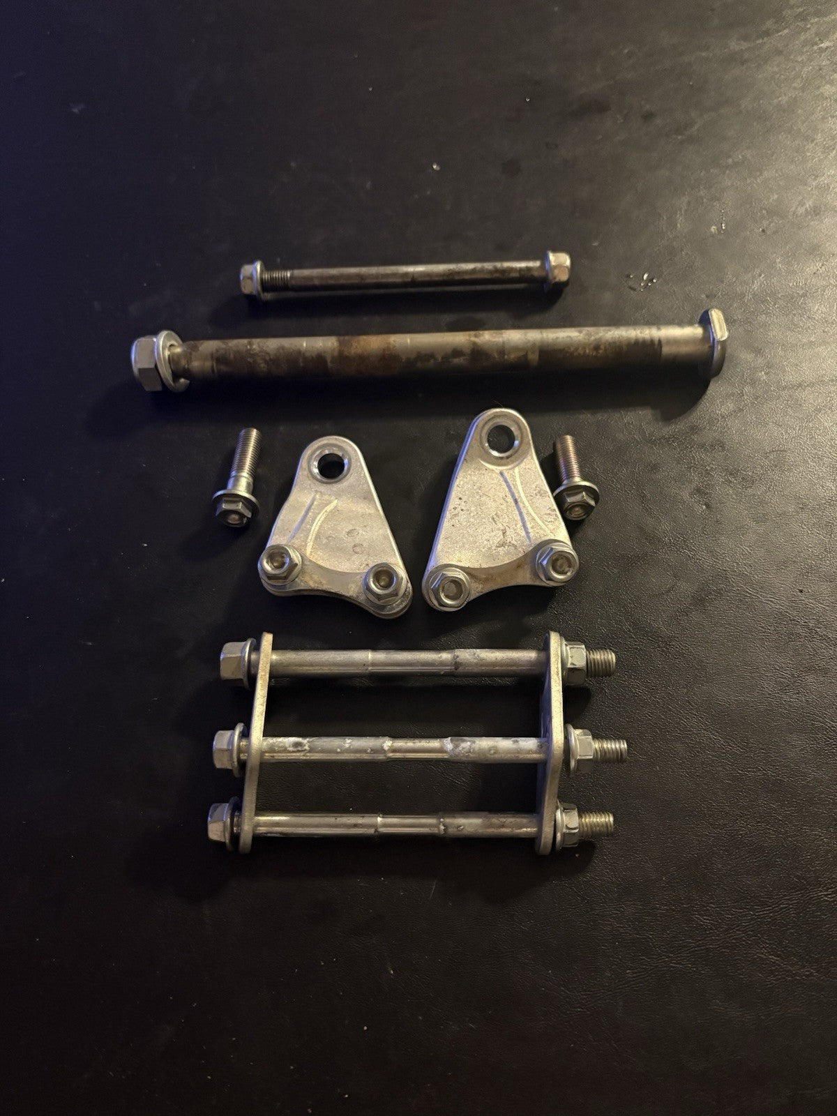 14-17 HONDA CRF250R OEM ENGINE MOTOR MOUNT STAY HEAD BRACKETS BOLT 50407-KRN-A81