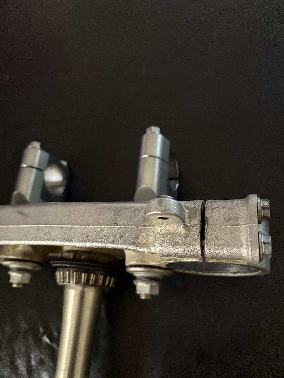 2012 10-13 HONDA CRF250R Upper Lower Triple Tree Fork Clamp Steering Stem 1 1/8”