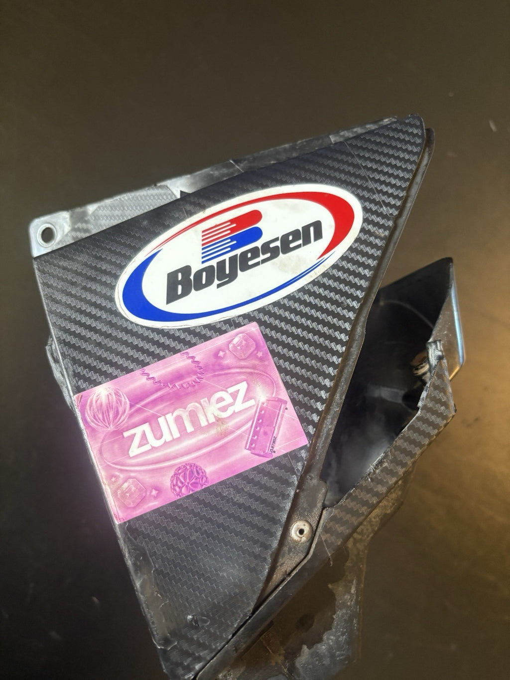 2002-2004 Honda Crf450r OEM Airbox Air Intake Box Fitler Cage Housing