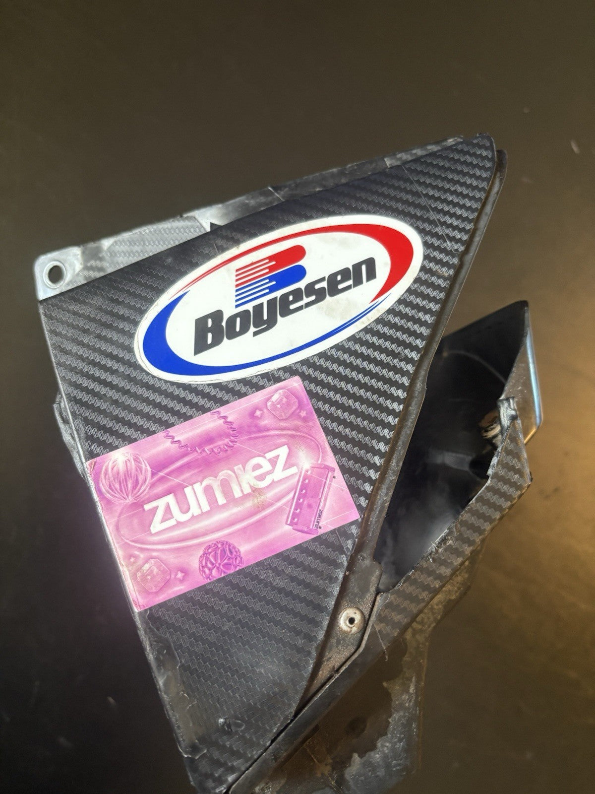 2002-2004 Honda Crf450r OEM Airbox Air Intake Box Fitler Cage Housing