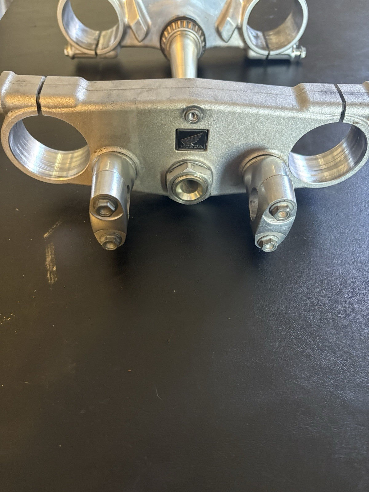 2006 2007 2005 OEM Honda Cr250r Triple Tree Clamp Bottom Top Steering Stem Head